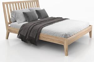 Drevená buková posteľ 160x200 Beskid 01 buk prírodný