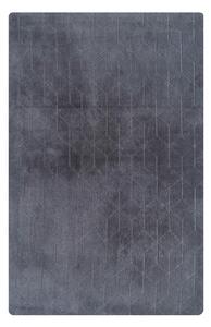 TZ Tmavosivý obdĺžnikový koberec 3D Rabbit Rozmer: 80x150 cm