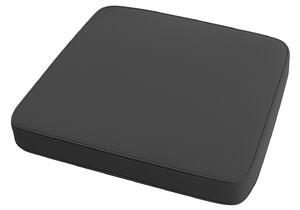 Vonkajší podsedák na stoličku VIREON 44x45 cm, tmavo sivý