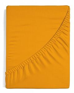 Matějovský Prestieradlo Matejovský žlto oranžové Jersey 120x200 cm