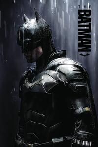 Plagát, Obraz - The Batman 2022 - Grey Rain