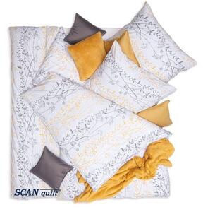 SCAN QUILT Posteľné obliečky KLASIK 3452/2 Bavlna 1x70x90,1x140x200 cm
