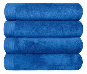 SCAN QUILT MODAL SOFT modré - uteráky, osušky modrá Bavlna/modal 70x140 cm