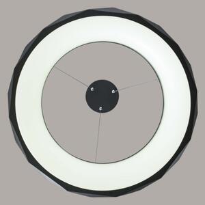LED luster na lanku REUS LED/36W/230V 4000K pr. 61 cm čierna
