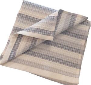 EVENIT Pracovný vaflový uterák sivá Bavlna 50x100 cm