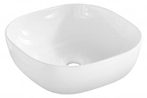 Kúpeľňová skrinka s umývadlom a doskou LEONARDO White DU60/1 | 60 cm