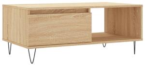Konferenčný stolík dub sonoma 90x50x36,5 cm spracované drevo