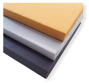 AMIDO EXQUISIT Jersey superstretch plachta strieborná sivá Jersey s elastanom 90-100x200 cm