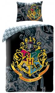Halantex Bavlnené návliečky Harry Potter HP8068BL Bavlna 1x70x90,1x140x200 cm