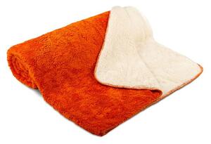 SLEEPWELL Teplá deka SLEEP WELL ovečka oranžový chlp / krémový chlp oranžová Mikroplyš 150x200 cm