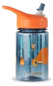 Eco Vessel Detská plastová fľaša so slamkou SPLASH 355 ml - CAMPING 350 ml