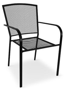 Záhradná kovová stolička Lana steel ZWMC-19
