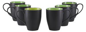 SADA HRNČEKOV NA KÁVU Hot Green 6-dielne Creatable - Hrnčeky & šálky, Online Only