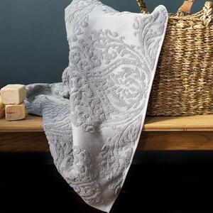 ISSIMO RUMIE luxusné uteráky, osušky sivé sivá Bavlna/Bambus 50x85 cm