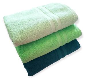 EVENIT Froté uteráky, osušky EMKA zelené zelená Bavlna 50x100 cm