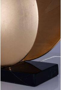 Globen Lighting stolová lampa ORBIT, mosadz, výška 32 cm, Mosadz / zlato, Obývacia izba / jedáleň, kov, Dizajn, Stojacie svietidlo