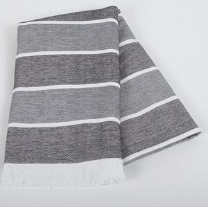 Matějovský Saunová osuška ANIKA čierna Bavlna/polyester 100x180 cm