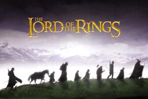 Umelecká tlač Lord of the Rings - Group, (40 x 26.7 cm)