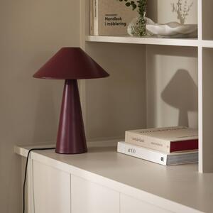 Globen Lighting stolová lampa Cannes, červená, kov, výška 40 cm, Červená, Obývacia izba / jedáleň, kov, Škandinávsky, Stojacie svietidlo