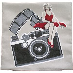 Vyrobené na Slovensku Dekoračná obliečka Marilyn 02 Bavlna/polyester 45x45 cm