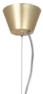 Globen Lighting závesné svietidlo Torrano, zelené, Ø 30 cm, Zelená, Obývacia izba / jedáleň, Kameň, Dizajn, Závesné svietidlo