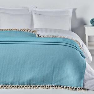 Denizli Concept Jemný tkaný prehoz na pohovku aj posteľ SIRTI tyrkysový tyrkysová 200x240 cm