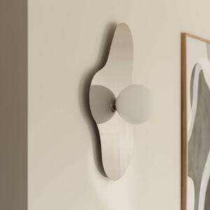 Globen Lighting nástenné svetlo ILLUSION, chróm, sklo, 60 cm, Chrómová / strieborná, Obývacia izba / jedáleň, Sklo, Moderný