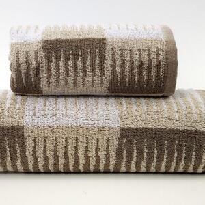 GRENO HAMMER, bavlnené uteráky, osušky - béžová bežová Bavlna 50x90 cm