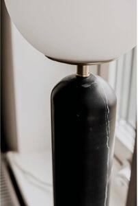 Globen Lighting stolová lampa Torrano, čierna, výška 53 cm, Čierna, Obývacia izba / jedáleň, Kameň, Dizajn, Stojacie svietidlo
