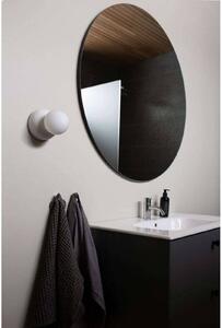 Nástenné svetlo Globen Lighting Torrano, biela, Ø 13 cm, IP44, Biela / opálová, Obývacia izba / jedáleň, Kameň, Dizajn, Nástenné svietidlo