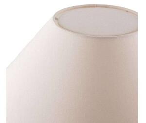 Globen Lighting stolová lampa IRIS, krémová, výška 39 cm, Krémová / jantárovo žltá, Obývacia izba / jedáleň, Textil / látka / hodváb, Vintage, Stojacie svietidlo