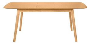 MUZZA Rozkladací stôl kennan 120 (150) x 80 cm prírodný