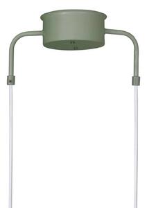 Globen Lighting závesné svietidlo CURVE 3, zelená, 3-pl., 95 cm, Zelená, Obývacia izba / jedáleň, kov, Vintage, Závesné svietidlo