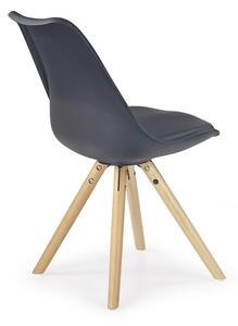 Halmar Jedálenská stolička K201, čierna