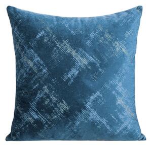 Eurofirany Dekoračná obliečka - ADRIA modrá Polyester 40x40 cm
