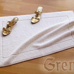 GRENO Kúpeľnová froté predložka FEET granátová Bavlna 50x70 cm