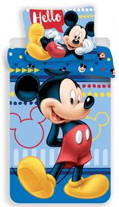 Disney Jerry Fabrics Bavlnené návliečky DISNEY MICKEY 004 HELLO Bavlna 1x70x90,1x140x200 cm