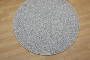 Vopi koberce AKCIA: 200x200 (průměr) kruh cm Kusový koberec Wellington béžový kruhový - 200x200 (priemer) kruh cm