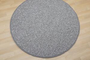 Vopi koberce Kusový koberec Wellington sivý kruh - 300x300 (priemer) kruh cm