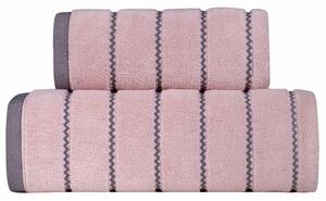 GRENO OSCAR, bavlnené uteráky, osušky - ružová Bavlna 50x90 cm