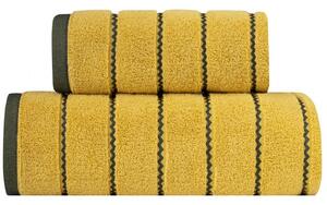 GRENO OSCAR, bavlnené uteráky, osušky - žltá Bavlna 50x90 cm