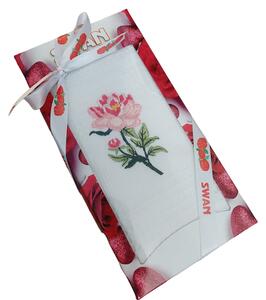 EVENIT Kuchynská útierka v darčekovom balení SWAN 98 ruža Bavlna 50x70 cm
