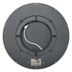 LED stropné svietidlo LED/32W/230V 3000/4000/6500K pr. 40 cm čierna