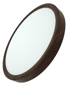 LED stropné svietidlo LED/24W/230V 3000/4000/6500K pr. 30 cm hnedé