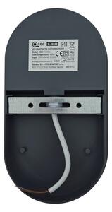 LED vonkajšie nástenné svietidlo s pohybovým senzorom LED/18 W/230 V IP44 antracit