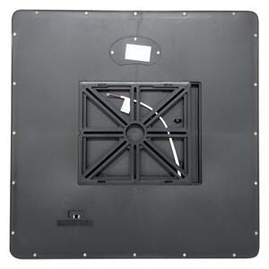 LED stropné svietidlo LED/40W/230V 3000/4000/6500K 50x50 cm čierne