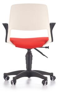 Halmar Detská stolička Jumbo, biela/červená