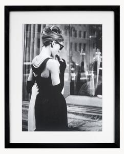 Nástenná dekorácia v ráme Breakfast at Tiffany's