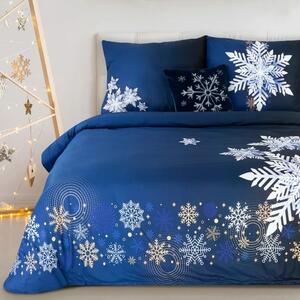 Eurofirany Bavlnené vianočné posteľné prádlo CAROL Bavlna 1x70x80,1x140x200 cm