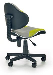 Halmar Detská stolička Flash 2, sivá/zelená